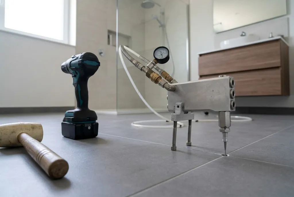 Kitbedrijf Wijk bij Duurstede – holle tegels injecteren